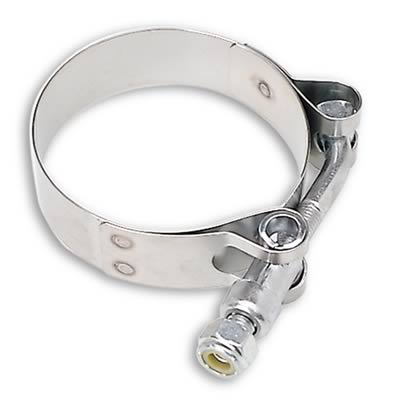 SuperTrapp 094-2500 2.5 inch T-Bolt Band Clamp - Stainless Steel