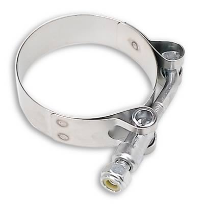 SuperTrapp 094-2750 2.75 inch T-Bolt Band Clamp - Stainless Steel