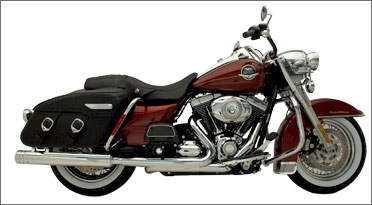 Kerker 128-78120 - Slip-On Muffler- Harley Davidson FLH/T '10-'16 - Chrome