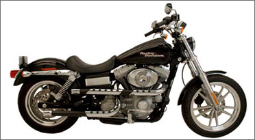 SuperTrapp 138-71582 X-Pipes - 3 Sheild - Harley Davidson DYNA 06-11 - Black