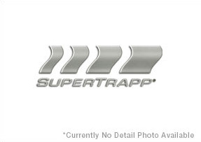 SuperTrapp 405-3047 4 inch Open End Cap 6-Bolt - Black Painted S/S