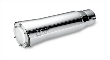 SuperTrapp 546-3019 5 inch Universal S/C Elite Muffler 19in/3in ID - Polished Stainless Steel