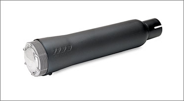 SuperTrapp 449-2218 4 inch Universal S/C Standard Muffler 18.5in/2.25in ID - Black